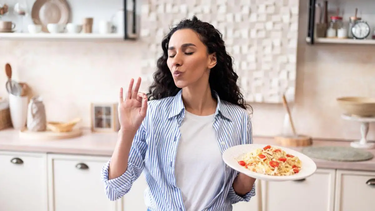 Pasta mit weniger Kalorien aber gleichem Geschmack zubereiten.