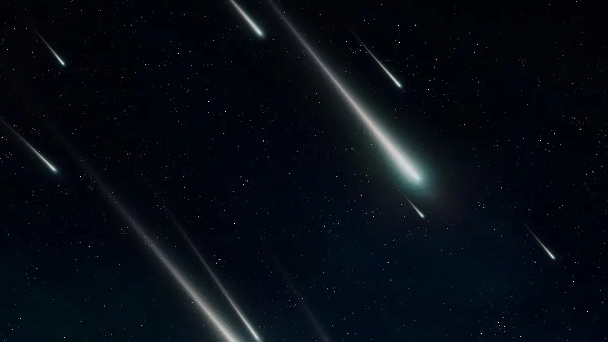 Letzter Vollmond des Jahres wird von Geminiden begleitet