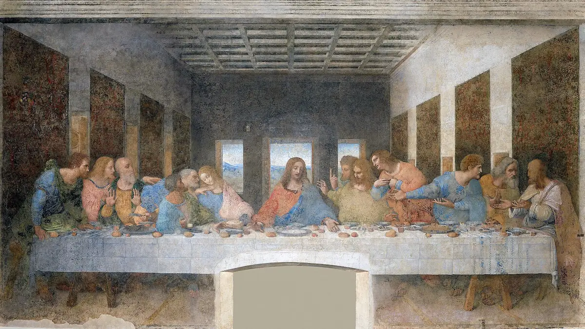 Das Abendmahl von Leonardo da Vinci