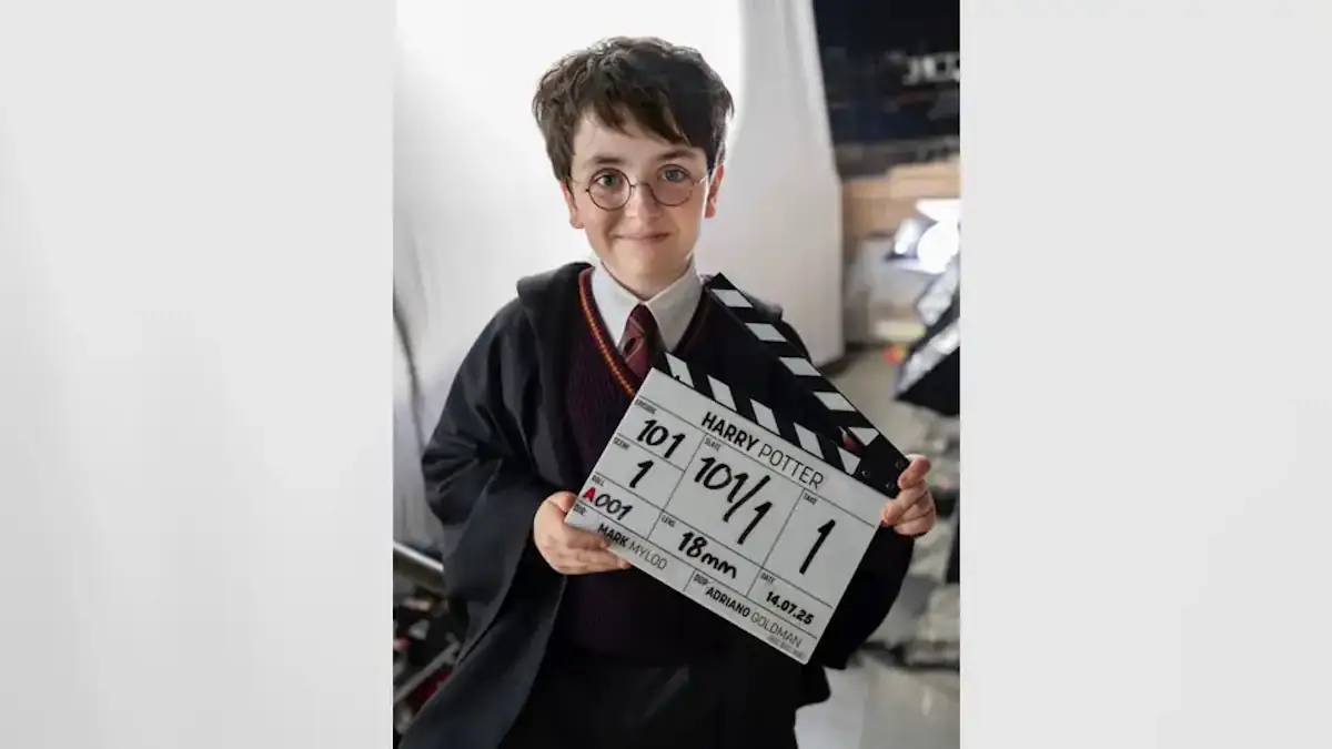 Dominic McLaughlin hält Klappe bei Harry Potter Dreh