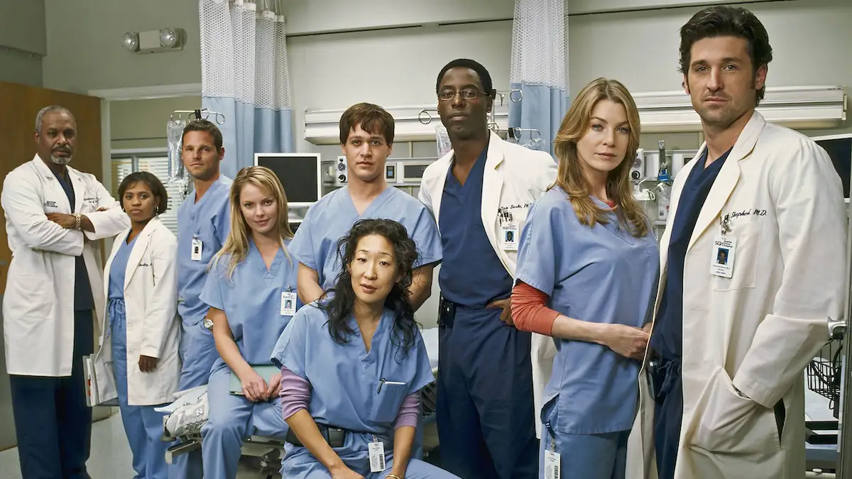 Ellen Pompeo und andere Cast-Mitglieder von Grey's Anatomy in einem Vorschaubild