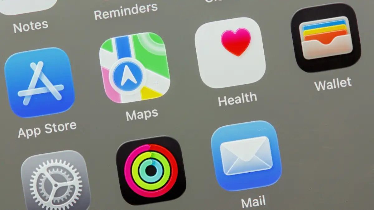 Health+: App-Icons auf iOS, darunter auch die Apple-Health-App