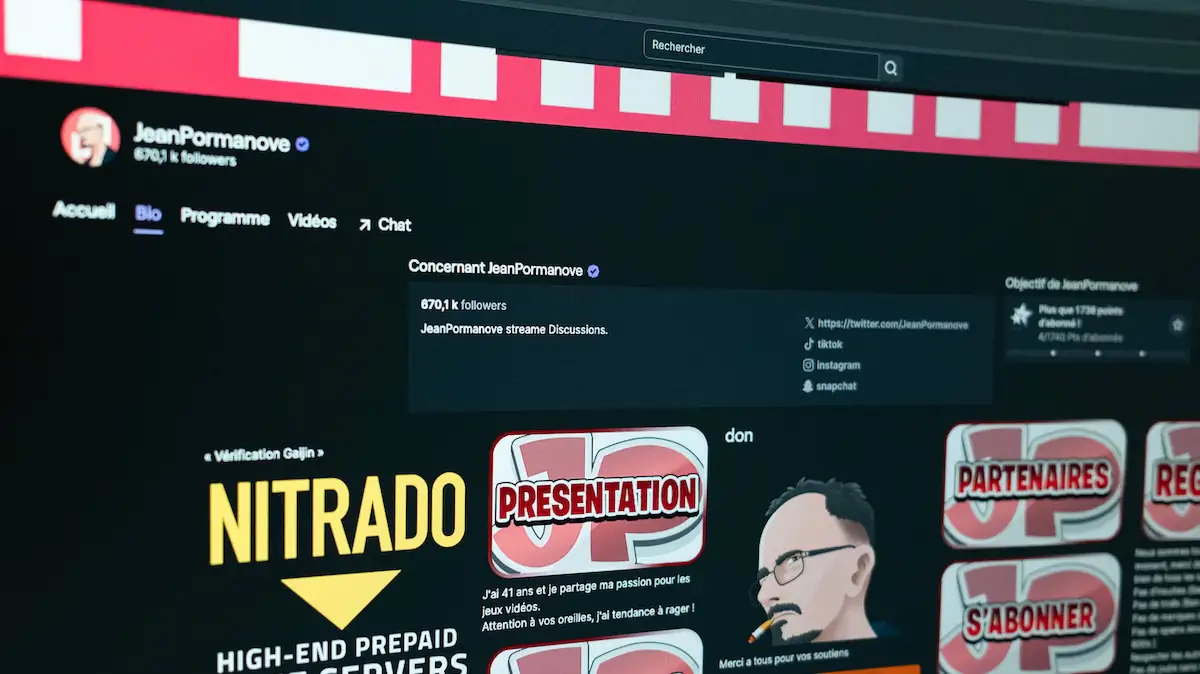 Profil von Jean Pormanove