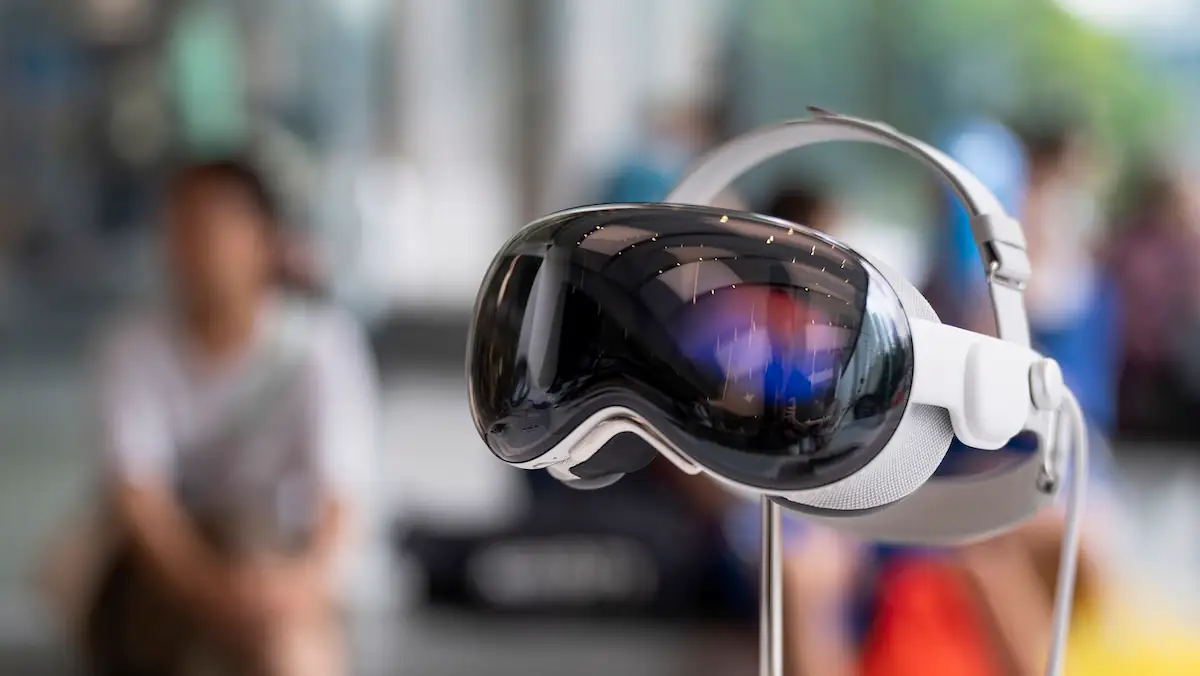 Das Mixed-Reality-Headset Apple Vision Pro