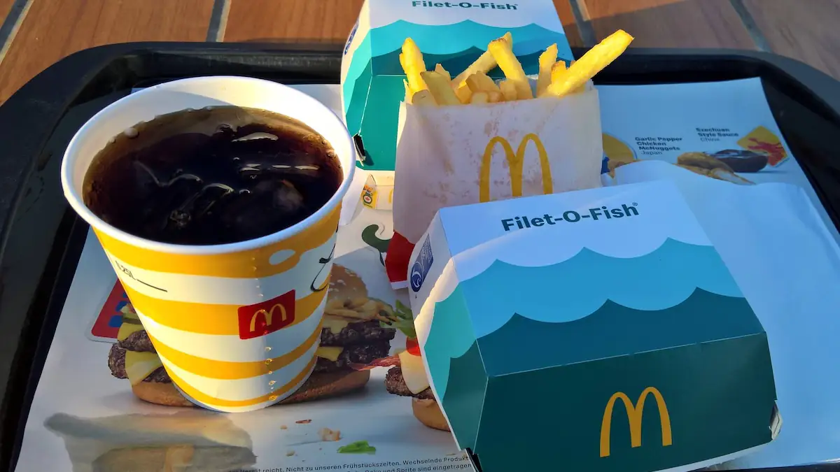 Filet-O-Fish-Menü bei McDonald's