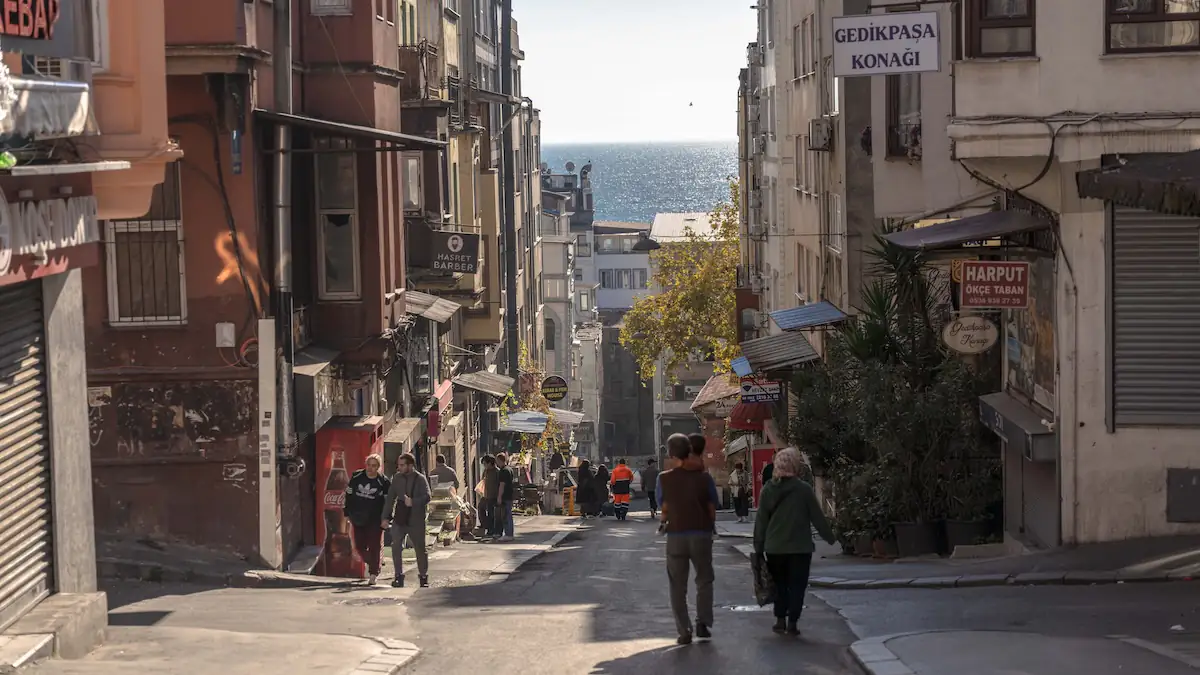 Stadtteil Fatih in Istanbul (Türkei)