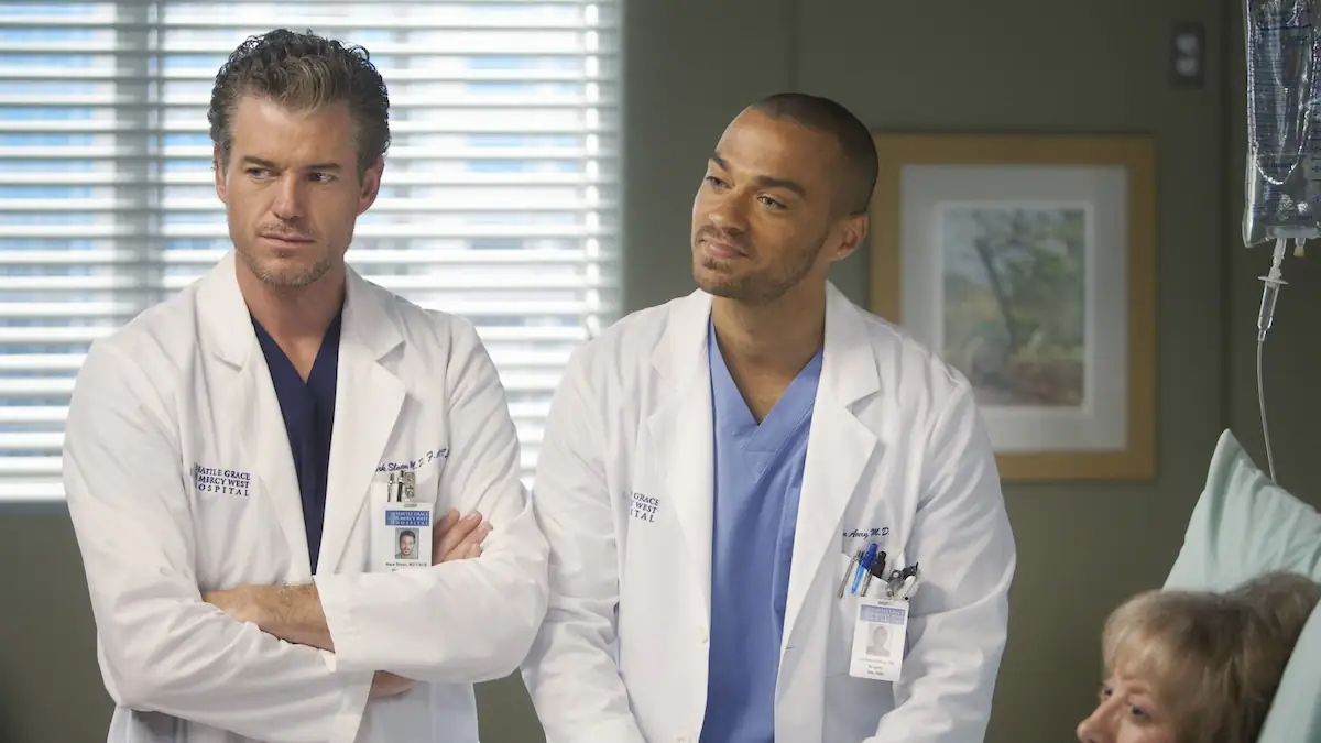 Eric Dane und Jesse Williams in „Grey's Anatomy“