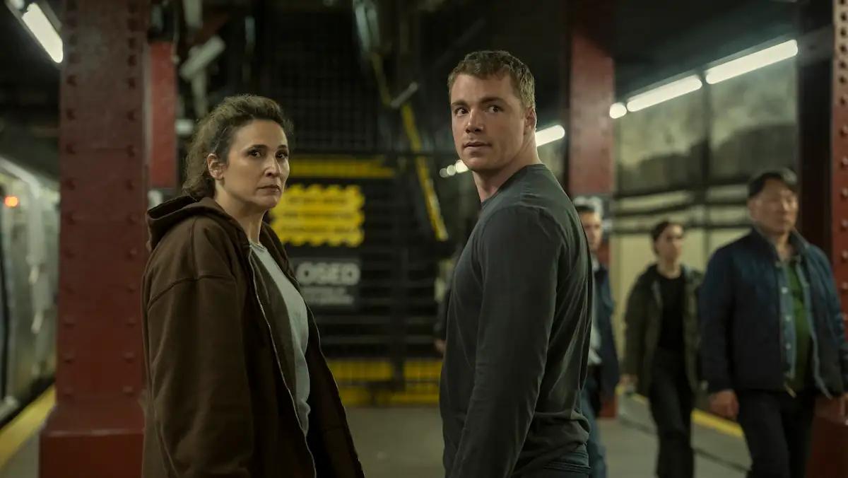 Szene aus der Netflix-Serie „The Night Agent“ Staffel 3