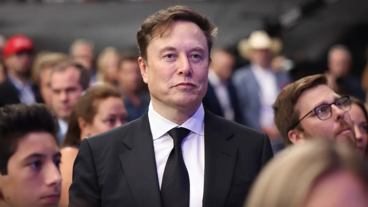 Porträt vom Milliardär Elon Musk