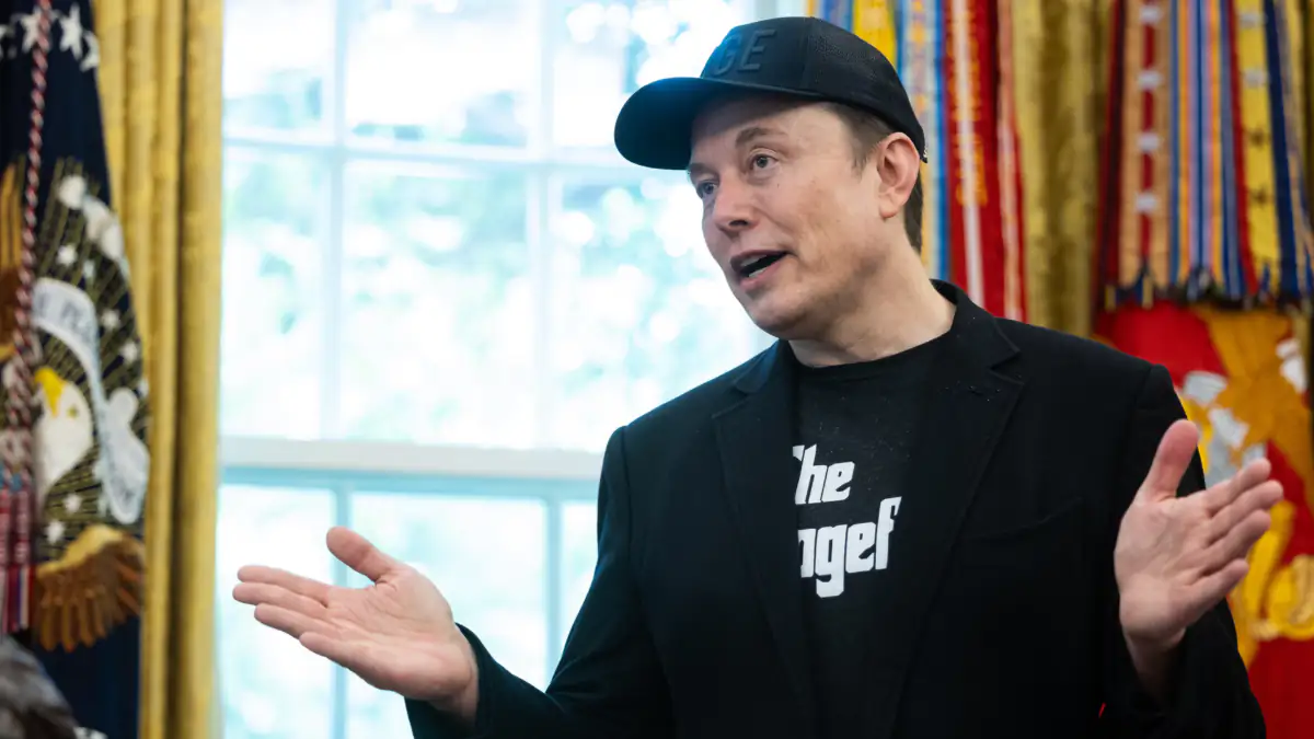 Der erfolgreiche Milliardäre Elon Musk in den USA