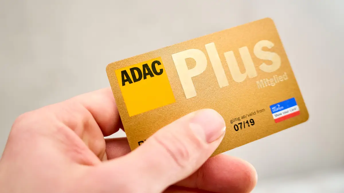 Mitgliederkarte für ADAC Plus
