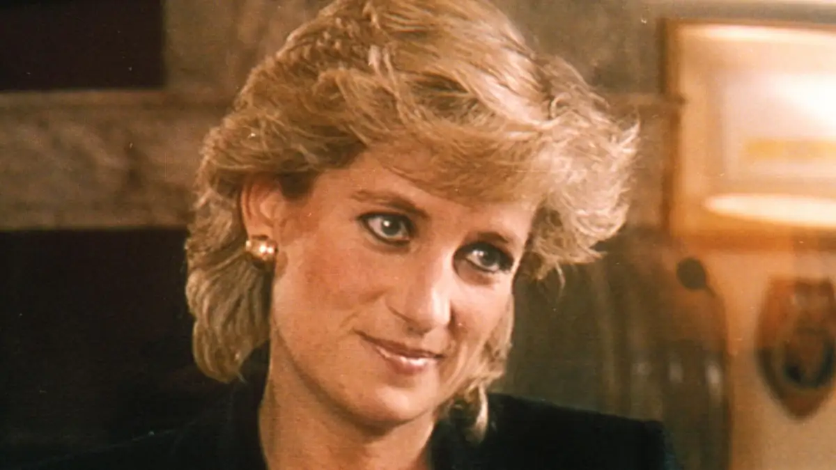 Prinzessin Diana beim BBC-Interview