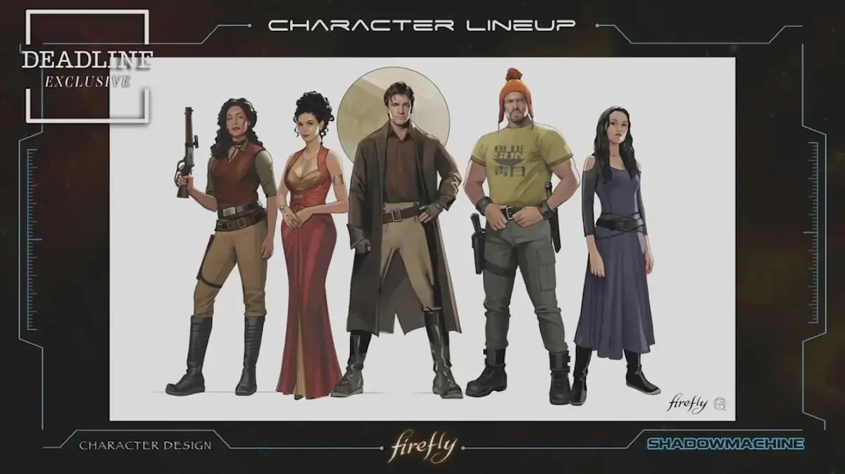 Concept Art für die animierte „Firefly“-Fortsetzung