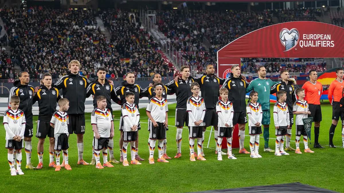 WM 2026: Die deutsche Fußball-Männer-Nationalmannschaft bei einem Länderspiel