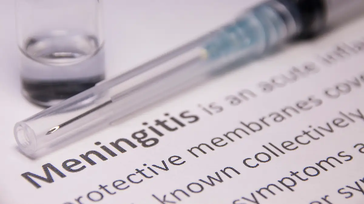Impfung für Meningitis