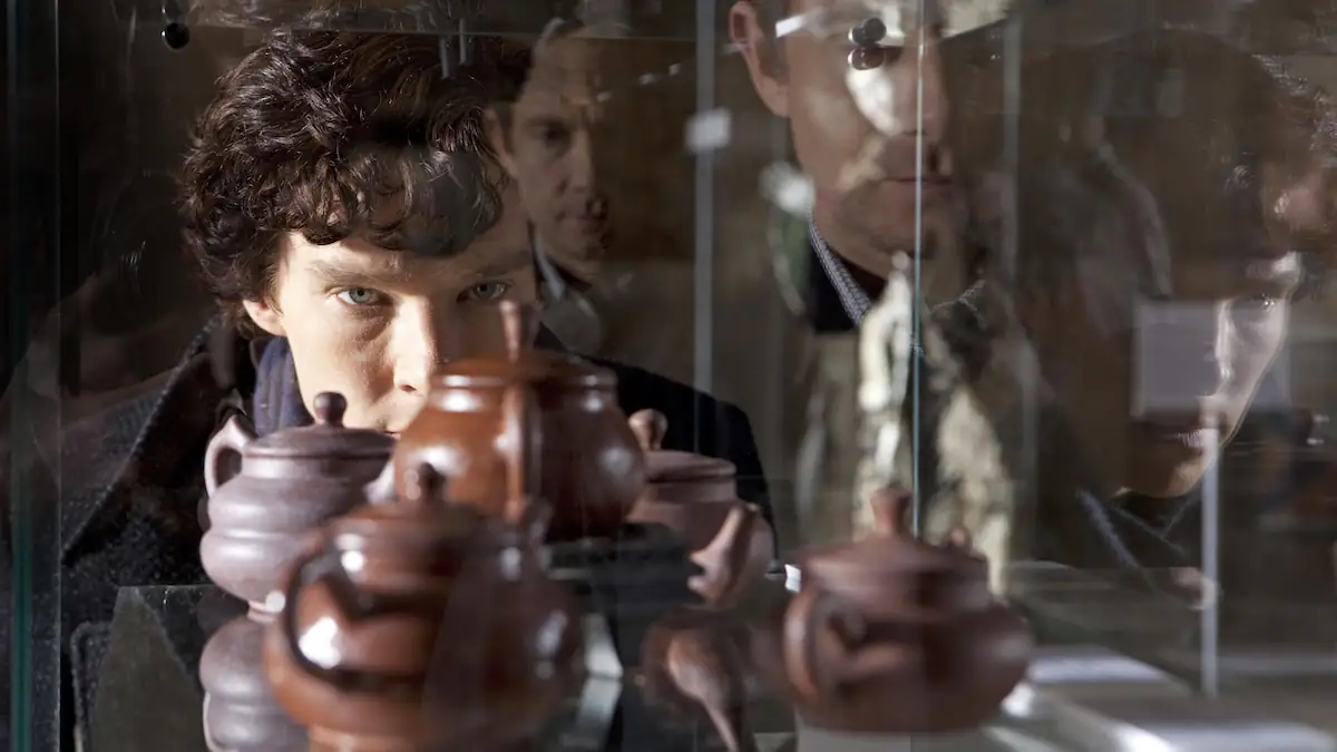 Benedict Cumberbatch in der Serie „Sherlock“, die von Netflix verschwindet