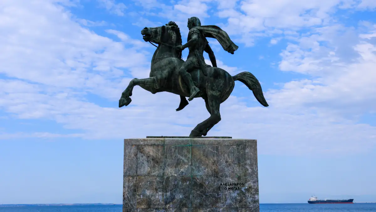 Statue von Alexander dem Großen