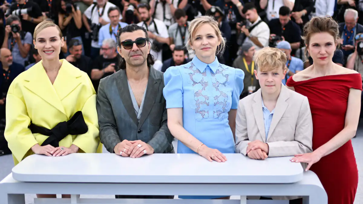 Der Filmcast von "Amrum" in Cannes