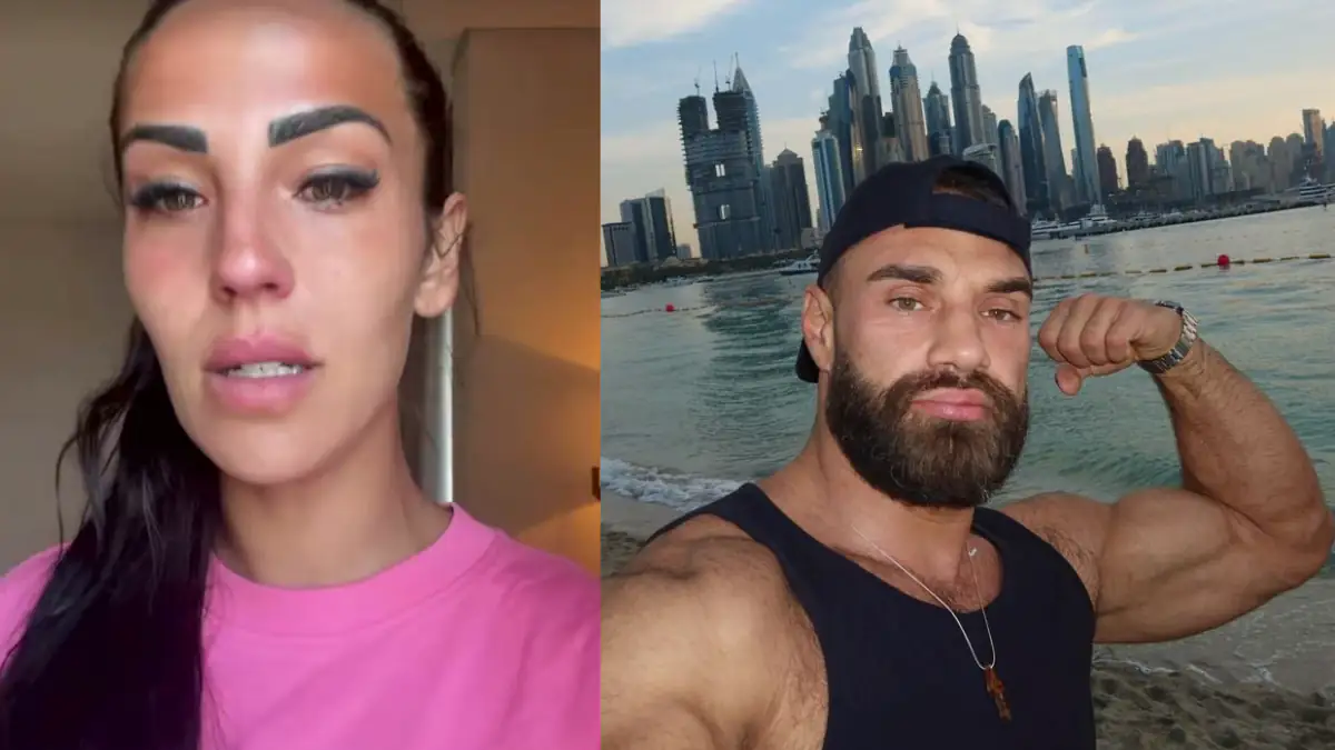 Die Influencer Elena Miras und Aleks Petrovic in Dubai