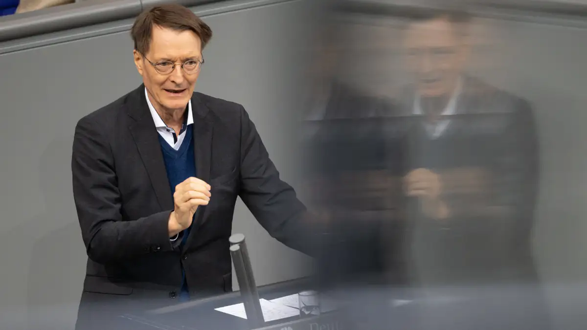 Karl Lauterbach im Bundestag