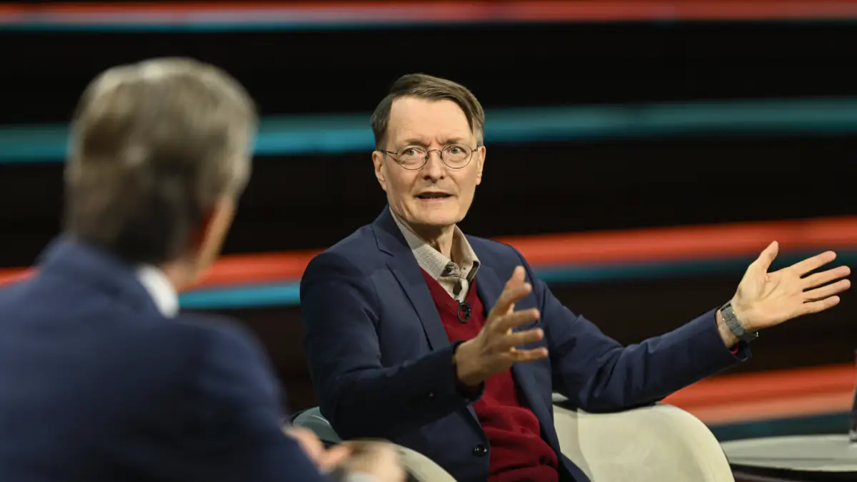 Karl Lauterbach bei Markus Lanz