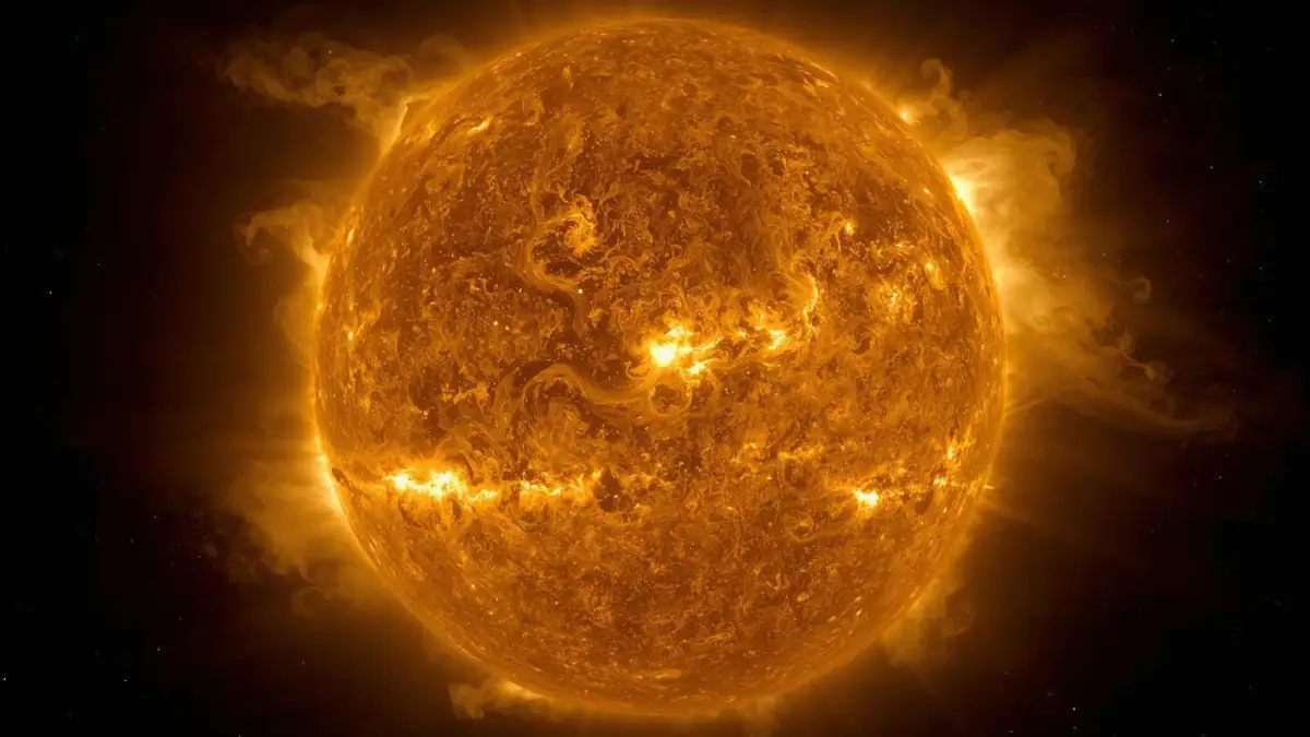 Die Sonne aus der Nähe