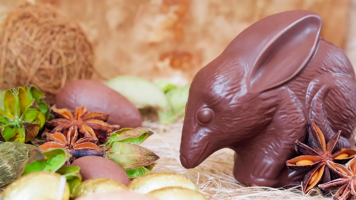 Tradition zu Ostern: Bilby aus Schokolade