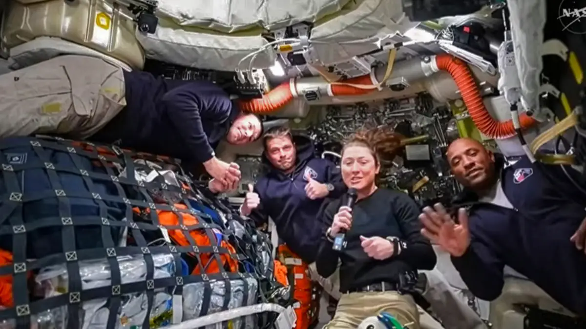 Die Crew von Artemis 2