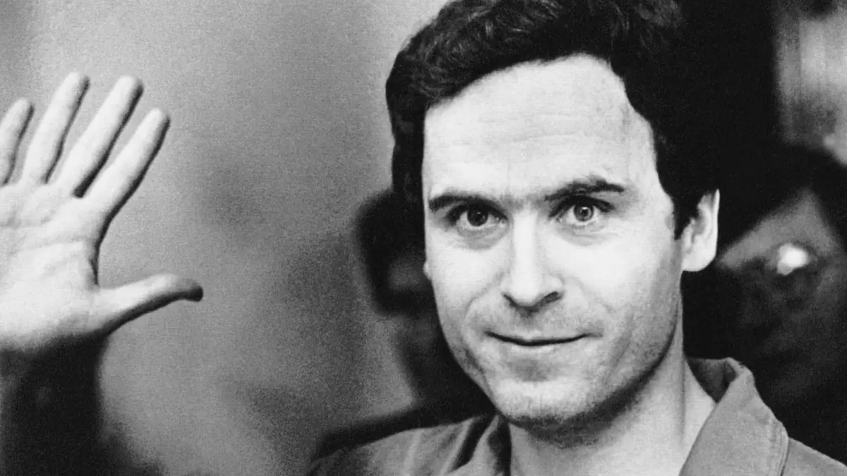 Porträt des Serienmörders Ted Bundy