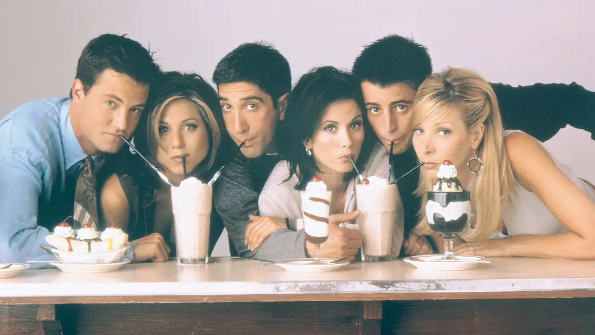 Die Stars der Serie "Friends"