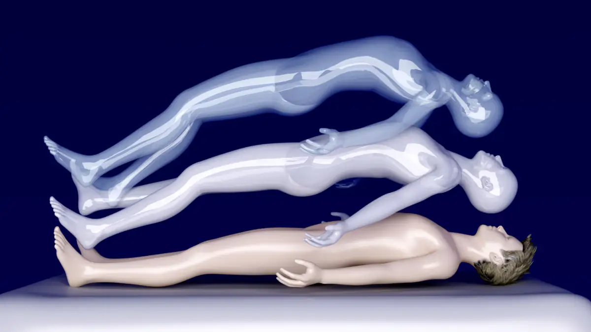 Symbolbild für eine Nahtoderfahrung