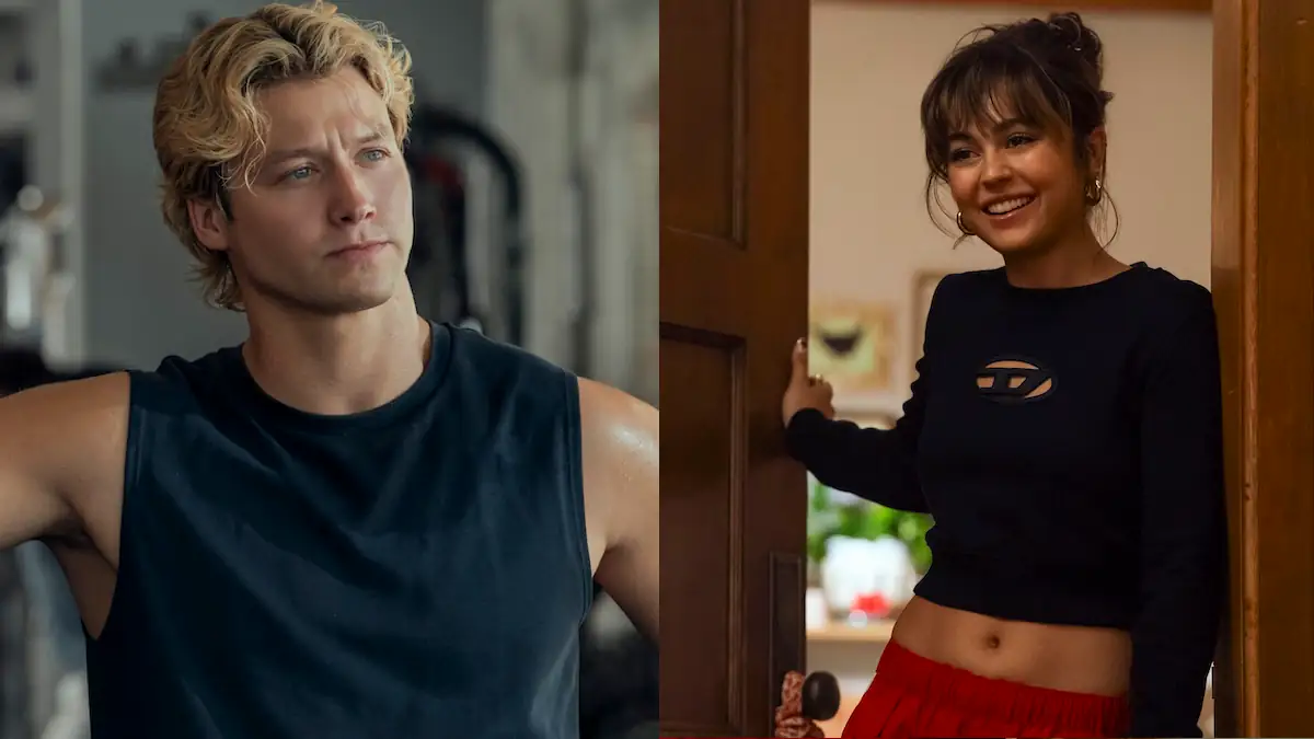 Allie Hayes (Mika Abdalla) und Dean Di Laurentis (Stephen Kalyn) in der Amazon-Serie OFF CAMPUS