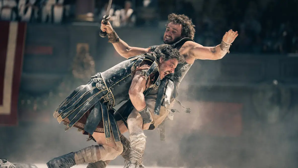 Paul Mescal und Pedro Pascal in „Gladiator 2“