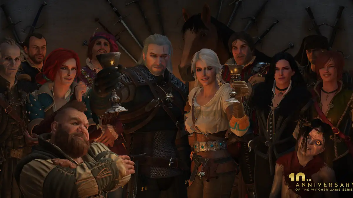 Charaktere aus „The Witcher 3“ zum Jubiläum