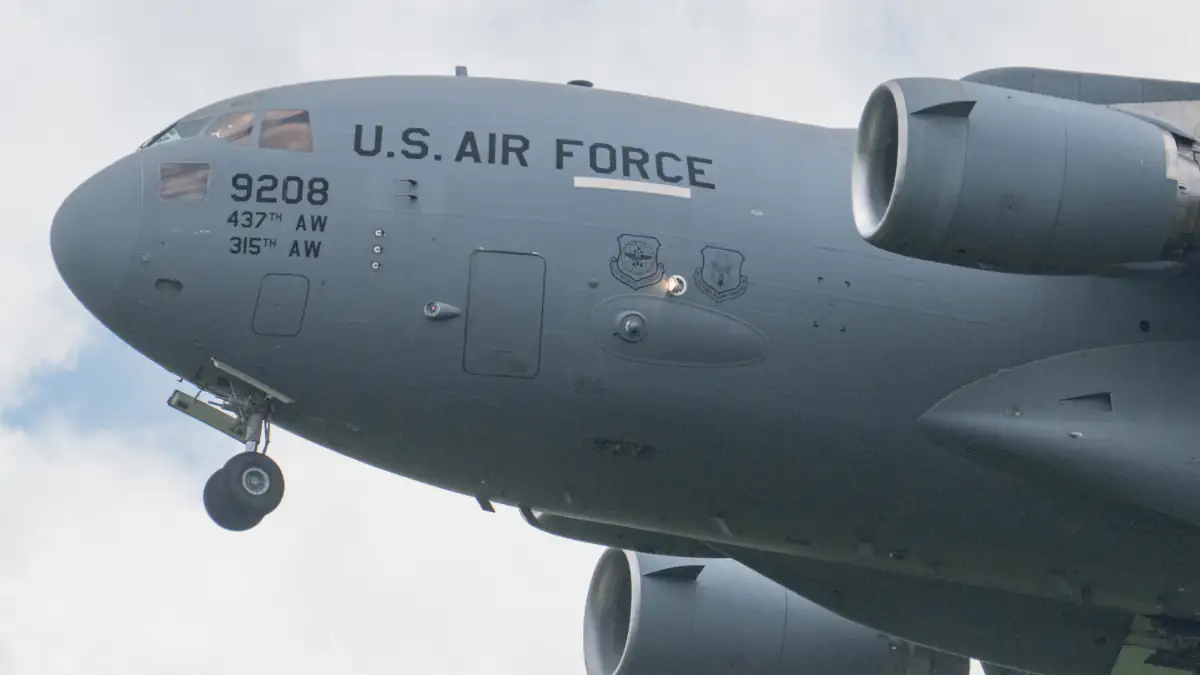 Flugzeug der US-Truppen