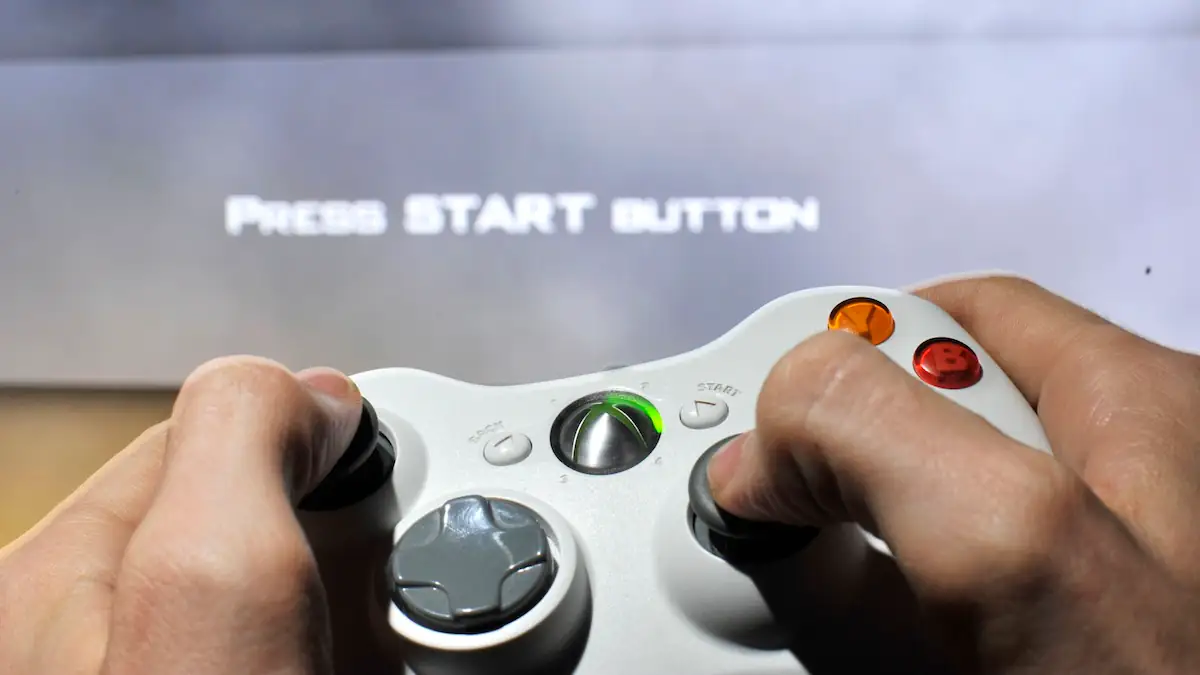 Weißer Controller für die Xbox 360