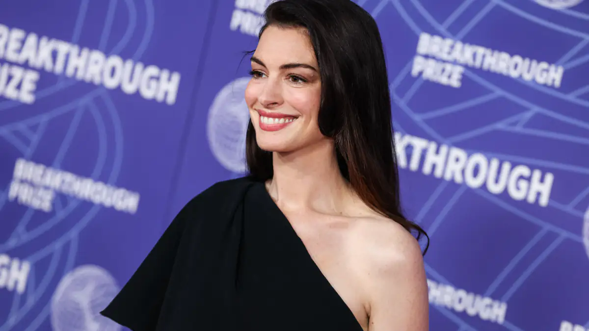 Porträt der Schauspielerin Anne Hathaway