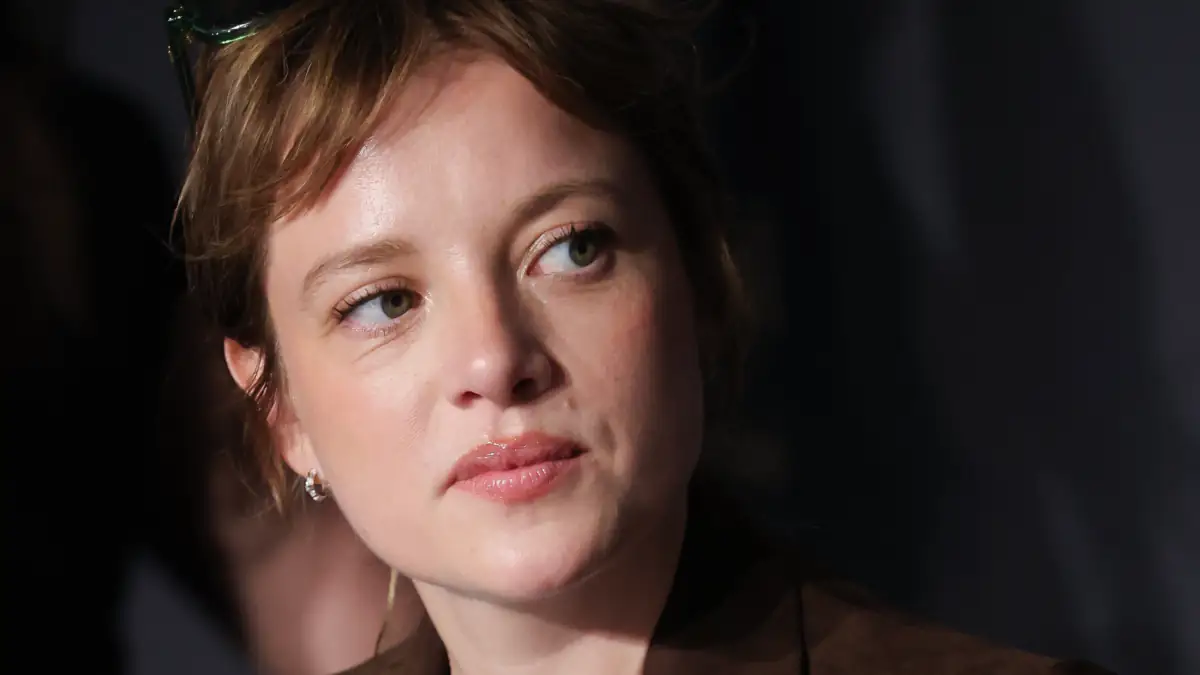 Jella Haase bei einer Pressekonferenz zu Gentle Monster in Cannes 2026