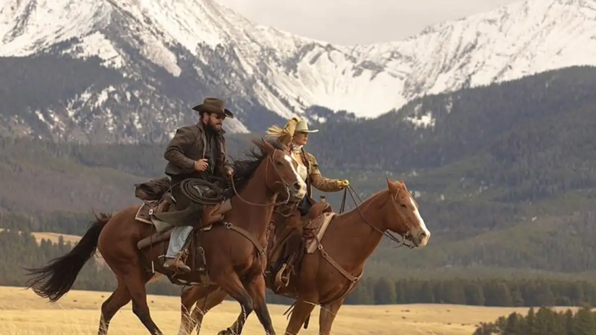 Szene aus der Paramount-Serie "Dutton Ranch"