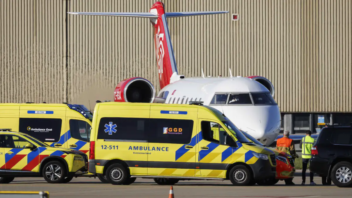 Patientin mit Hantavirus wird mit Flugzeug in die Niederlande gebracht