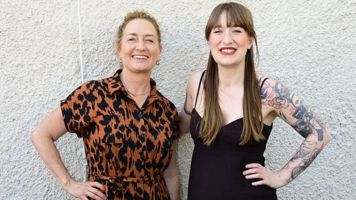 Caren Lay und Heidi Reichinnek von der Linken