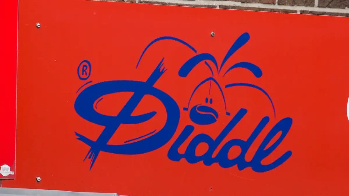 Rotes Diddl-Logo