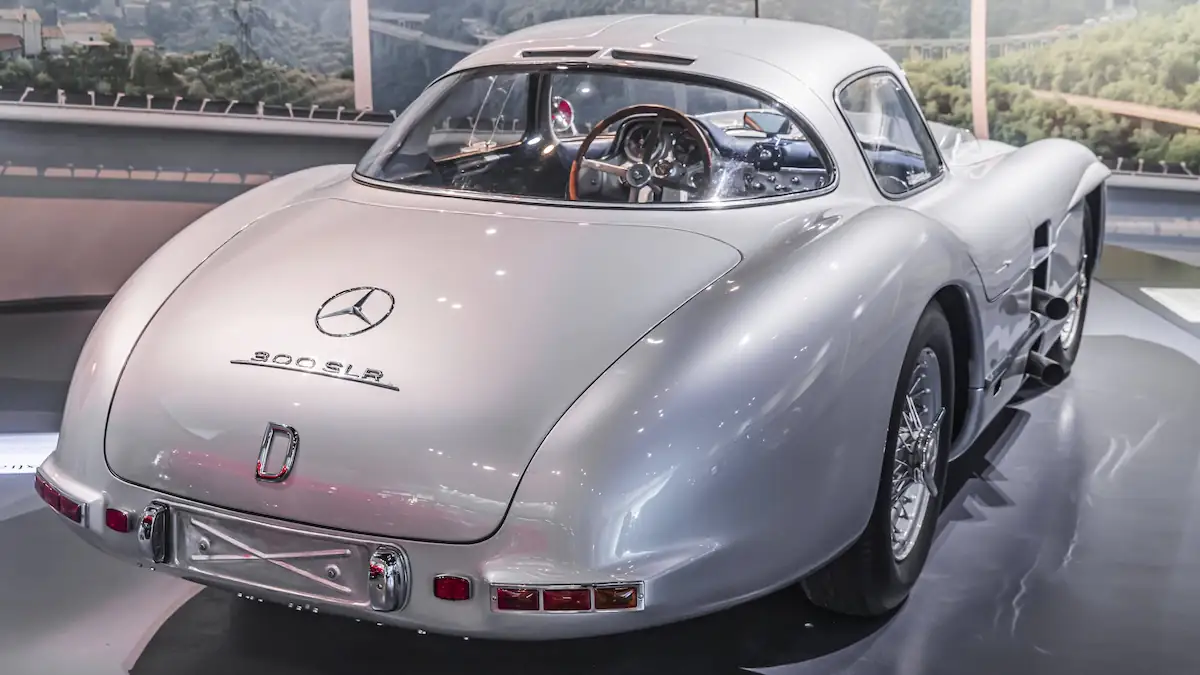 Mercedes-Benz 300 SLR Uhlenhaut Coupé von 1955.