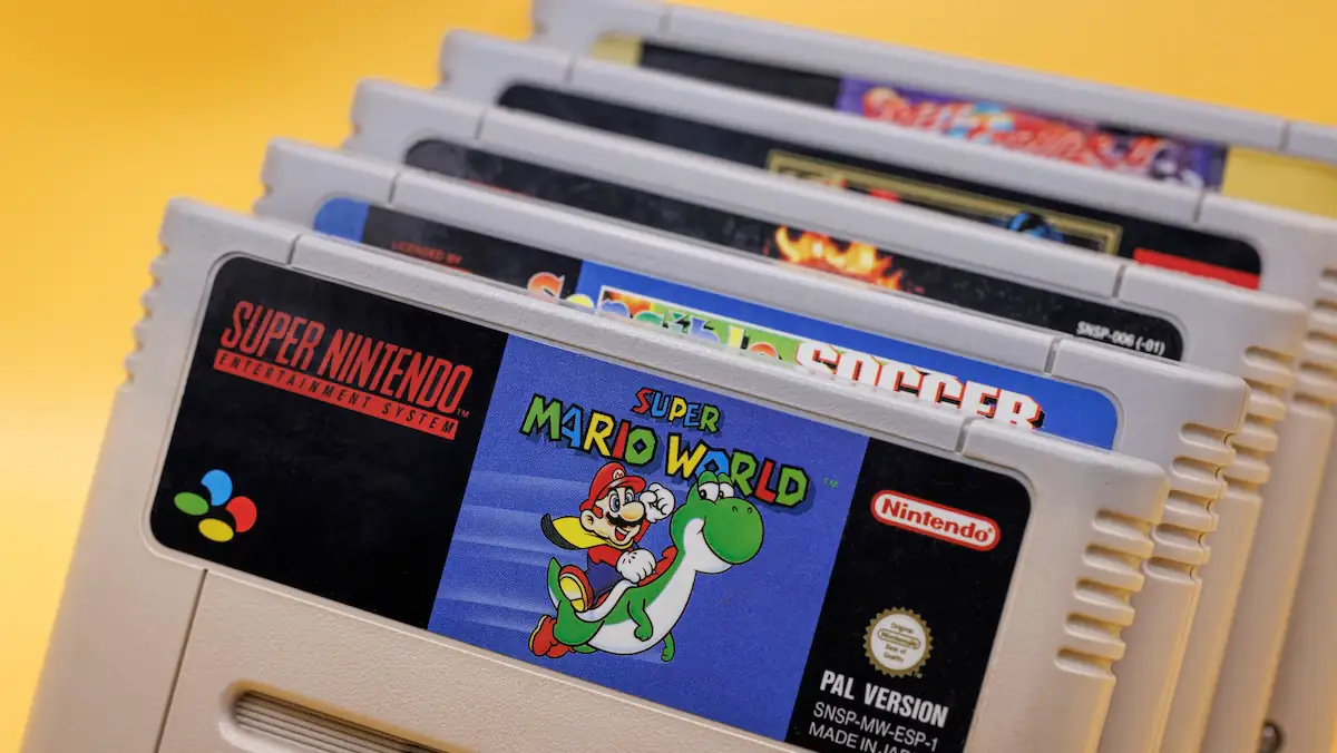 Alte Spiele für das SNES