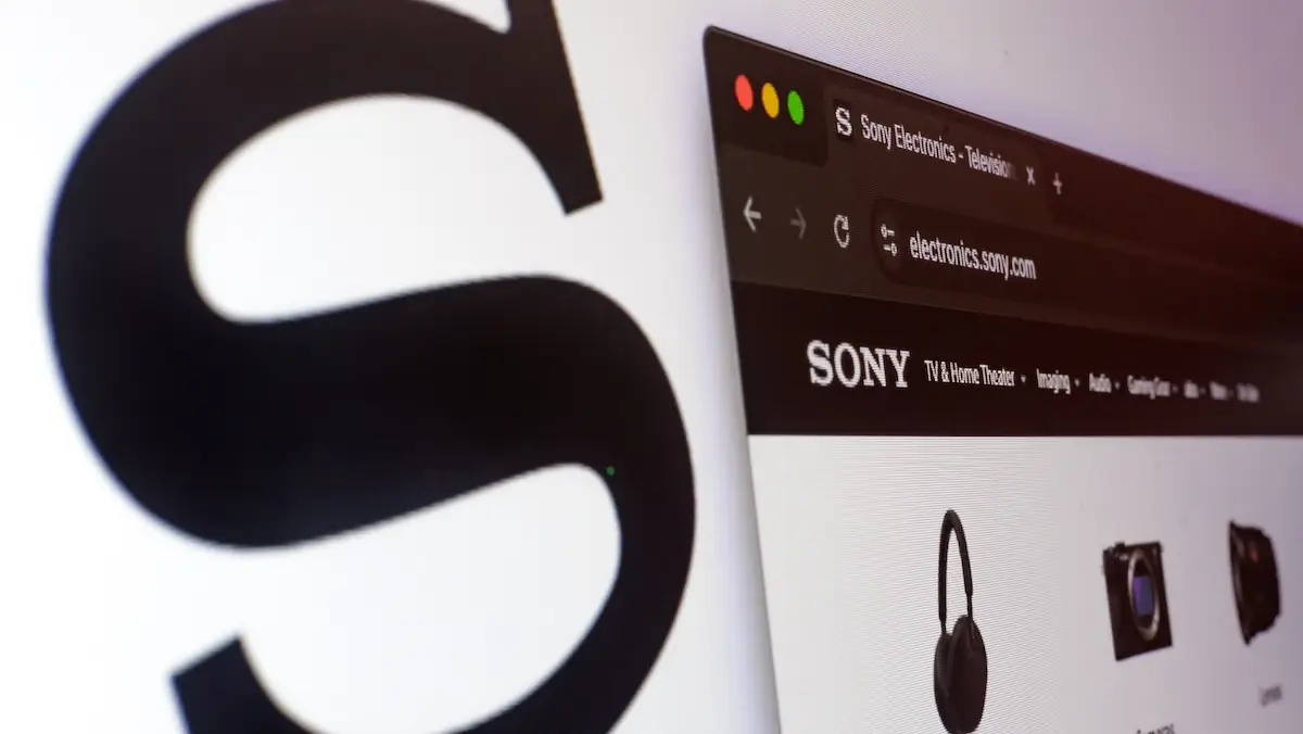 Onlineshop von Sony