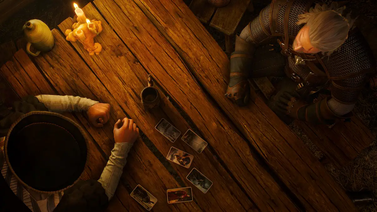 The Witcher 3: Geralt spielt Karten (Gwint)