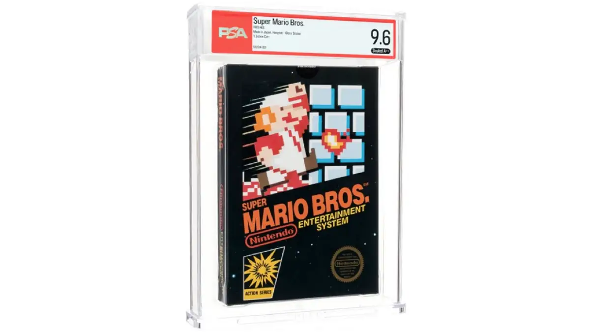 Wertvollstes Videospiel Super Mario Bros. für NES