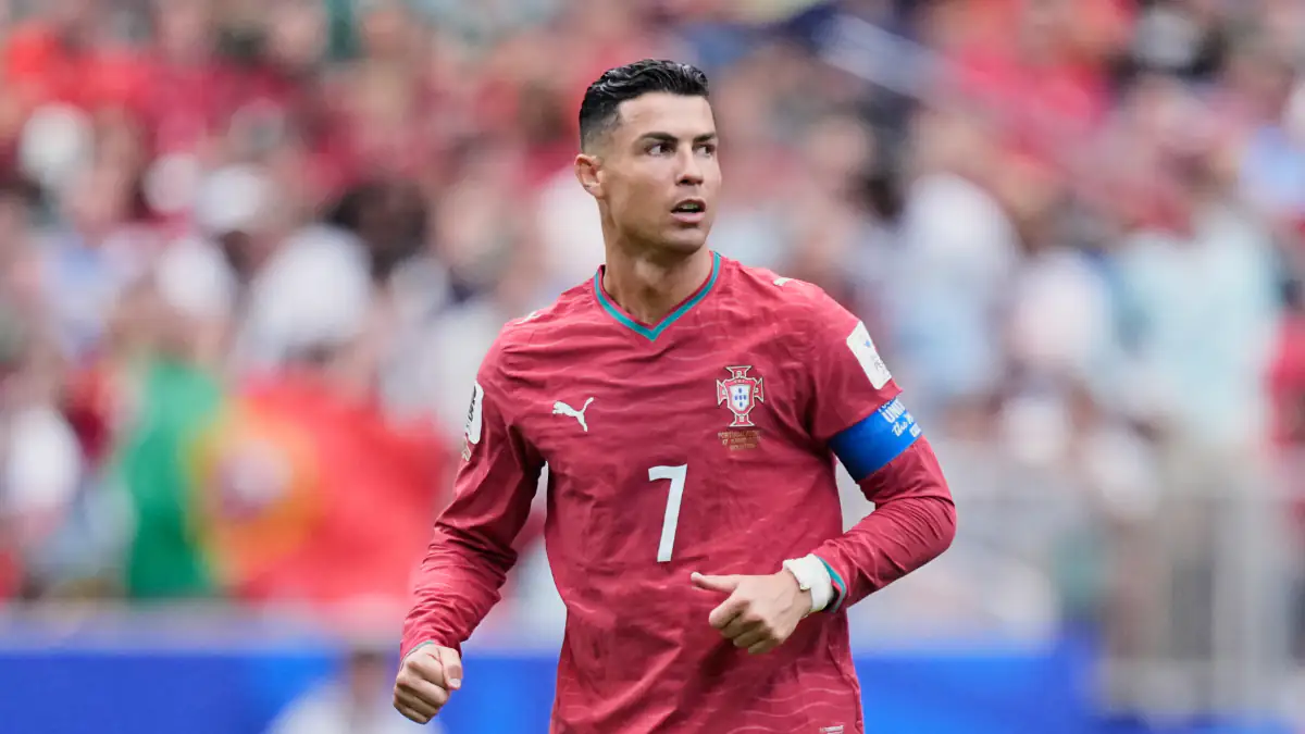 Cristiano Ronaldo auf dem Fußballplatz bei der WM 2026