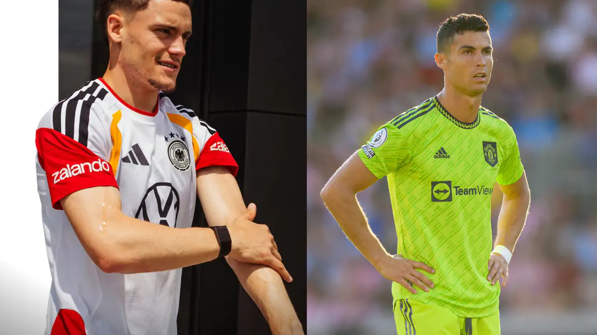 WM 2026: Florian Wirtz bei den Vorbereitungen, Cristiano Ronaldo bei einem Spiel in London