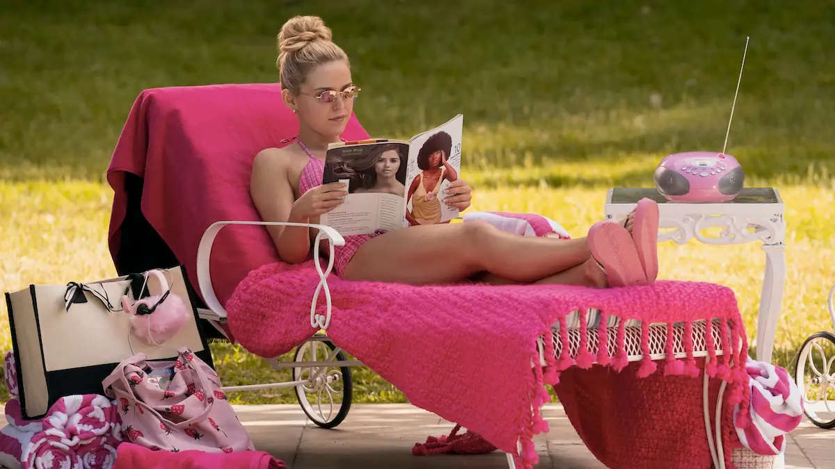 Lexi Minetree als Elle Woods in der Amazon-Serie „Elle“